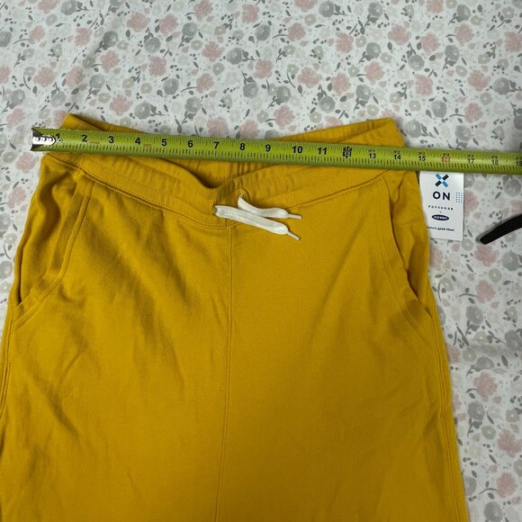 Old Navy Popsugar X Sweatpants, Girls XXL (18) Yellow High Waist NWT - Picture 8 of 15